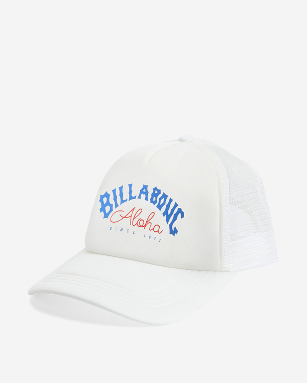 0 Across Waves - Casquette trucker pour Femme Blanc JAHWQBAC Billabong