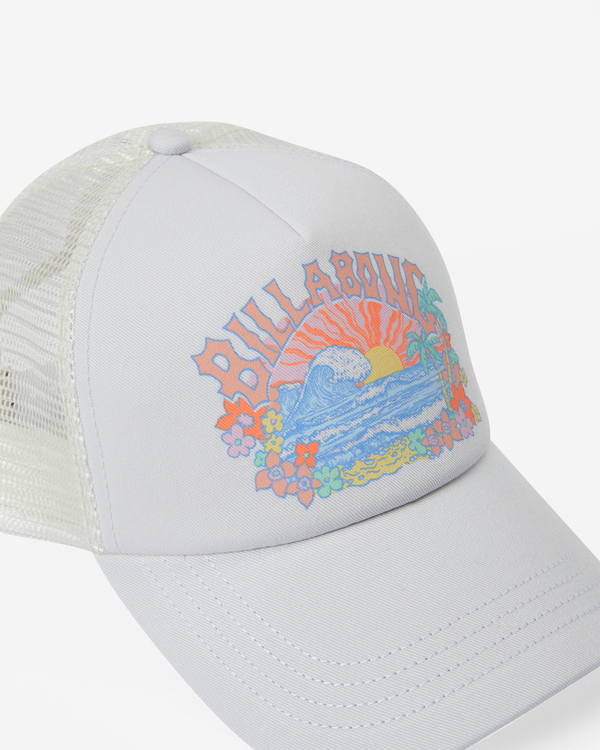 4 Aloha Forever - Casquette trucker pour Femme Blanc JAHWQBAL Billabong