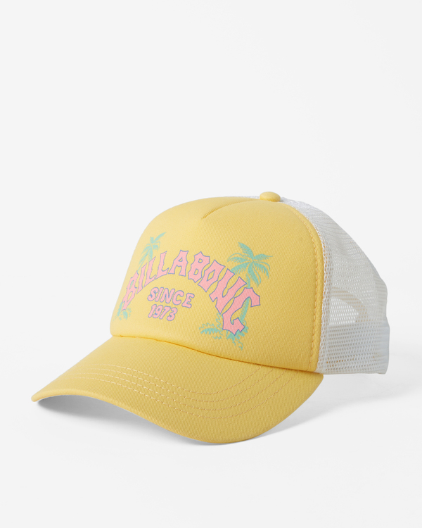 0 Aloha Forever - Trucker Cap for Women Yellow JAHWQBAL Billabong