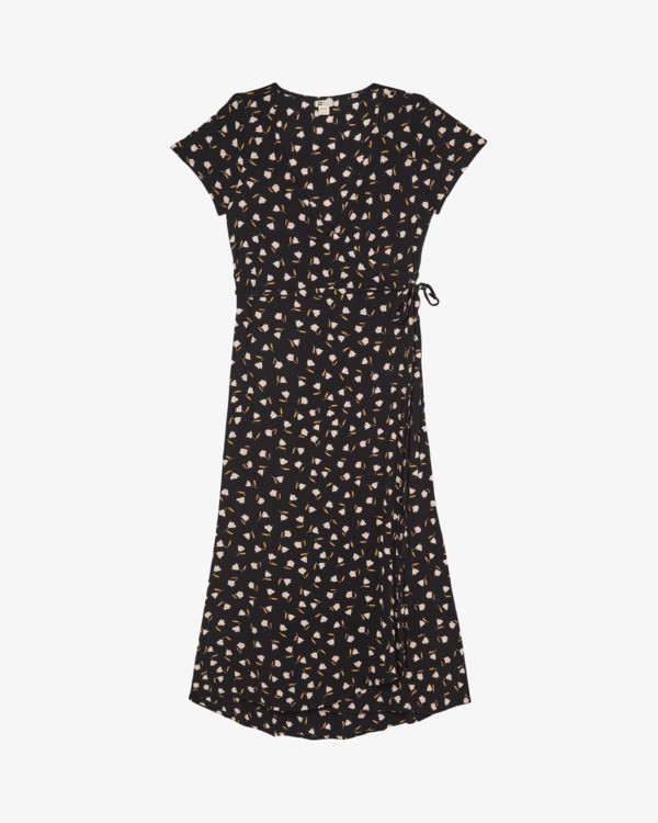 0 Wrap Me Up - Robe portefeuille pour Femme Noir JD25JWRA Billabong