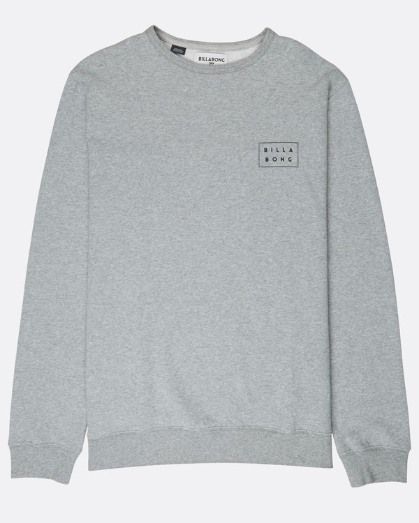 2 Die Cut Theme Crew Sweatshirt  L1CR06BIF8 Billabong
