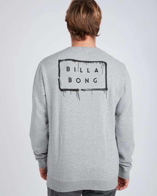 1 Die Cut Theme Crew Sweatshirt  L1CR06BIF8 Billabong