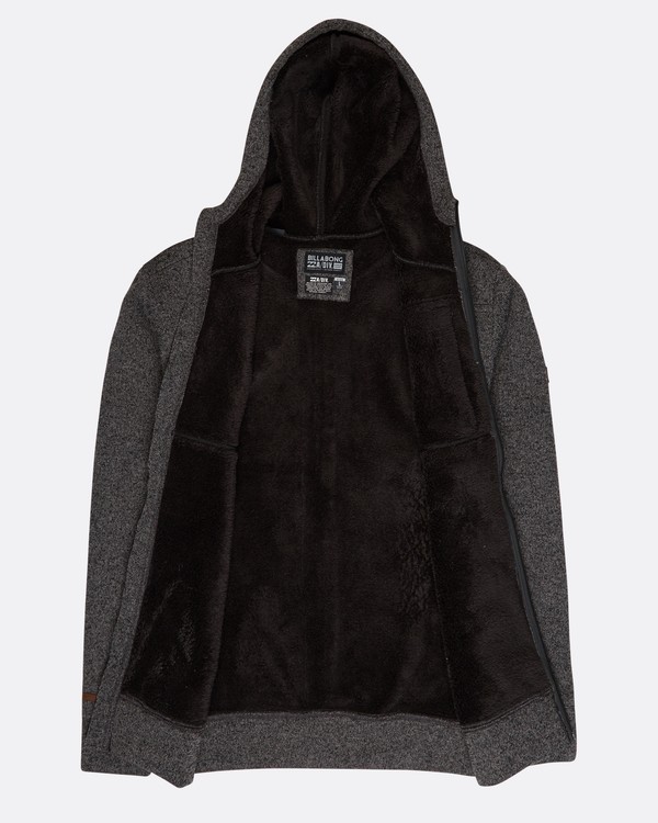 6 Boundary - Sudadera con Capucha y Cremallera Sherpa para Hombre  L1FL23BIF8 Billabong