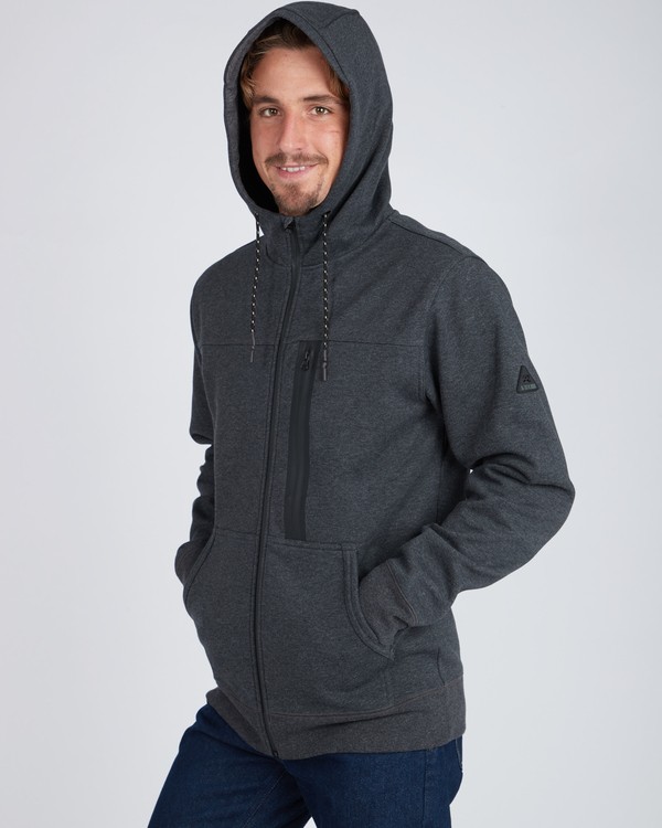 1 Quadrant Polar Fleece Dwr Zip Hoodie  L1FL24BIF8 Billabong