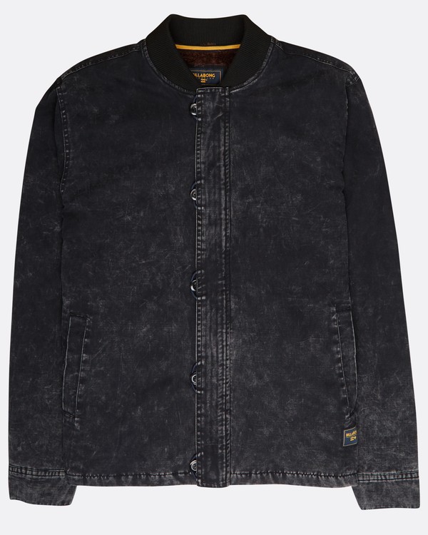 2 Bennett Sherpa Lined Bomber Jacket  L1JK15BIF8 Billabong