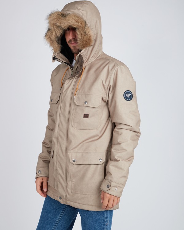 1 Olca 10K Waterproof Warm Parka Cinza L1JK18BIF8 Billabong