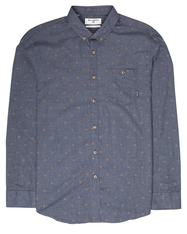 2 All Day Jaquard Long Sleeve Shirt  L1SH10BIF8 Billabong