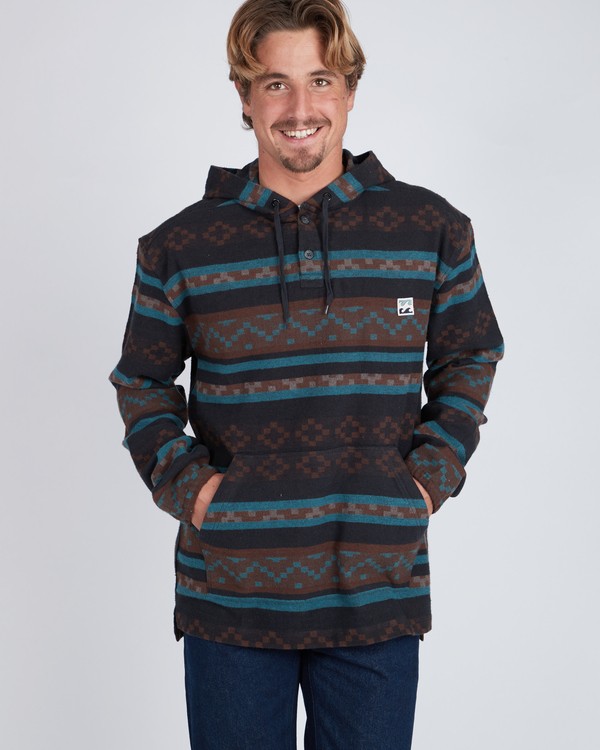 0 Baja Flannel Pullover  L1SH14BIF8 Billabong