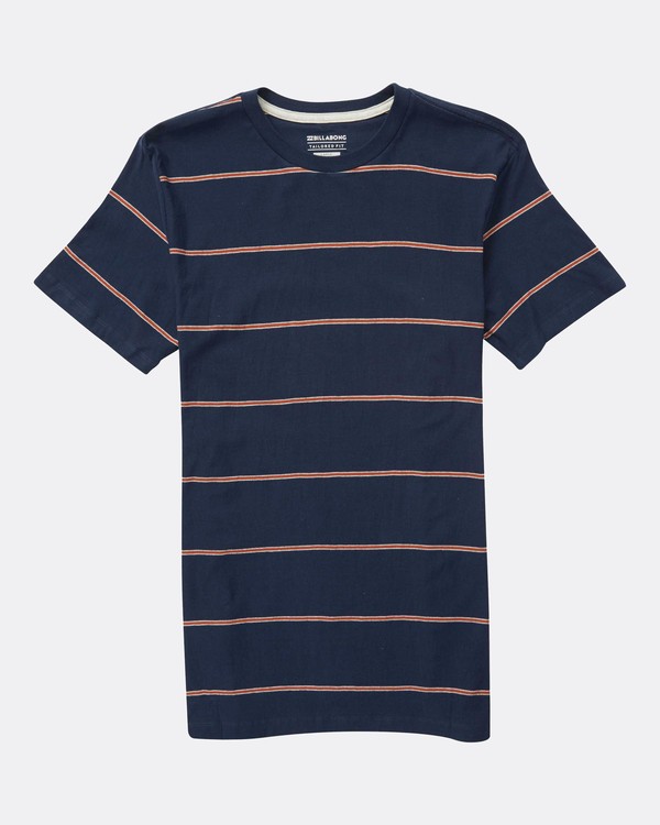 0 Boys Die Cut Stripe Jersey T-Shirt  L2JE01BIF8 Billabong