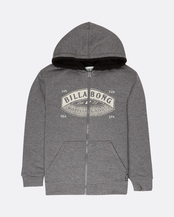 0 Boys Guardiant Sherpa Zip Hoodie  L2ZH02BIF8 Billabong