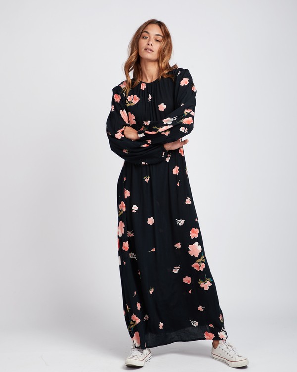 0 Lost In Love Long Maxi Dress  L3DR10BIF8 Billabong