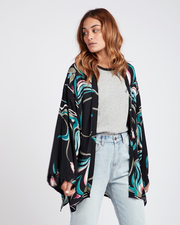0 Parisian Nights Kimono Top  L3TP06BIF8 Billabong