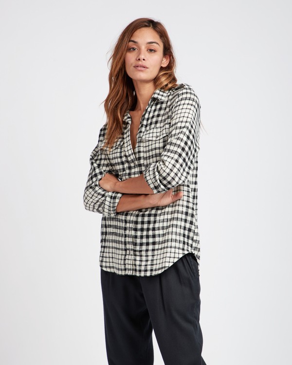 0 Venture Out Yarn Dye Long Sleeve Shirt  L3TP09BIF8 Billabong