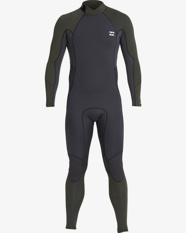 0 3/2 Furnace Absolute Back Zip Gbs Wetsuit Brown L43M10BIF8 Billabong