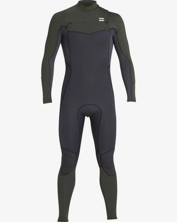0 4/3 Furnace Absolute Chest Zip Gbs Fullsuit Wetsuit Braun L44M09BIF8 Billabong