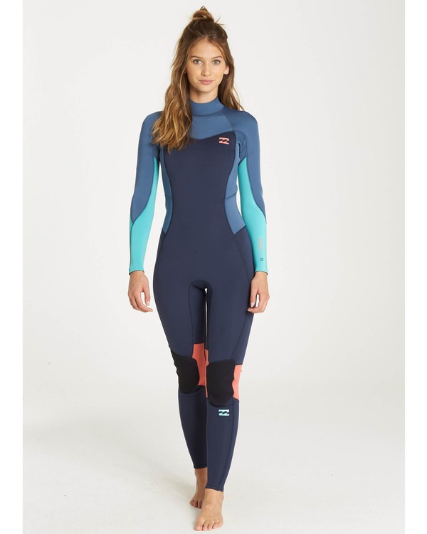 0 5/4 Furnace Synergy Back Zip Gbs Fullsuit Wetsuit  L45G04BIF8 Billabong