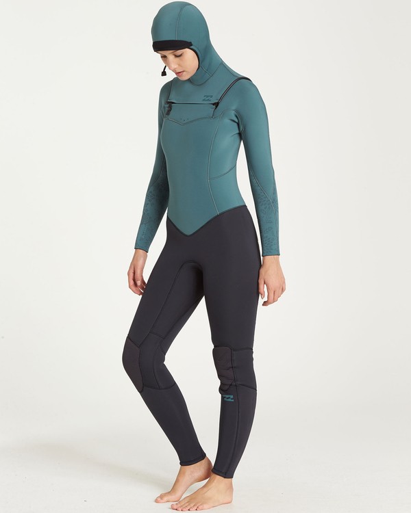 1 5/4 Furnace Synergy Chest Zip Hooded Gbs Wetsuit  L45G30BIF8 Billabong