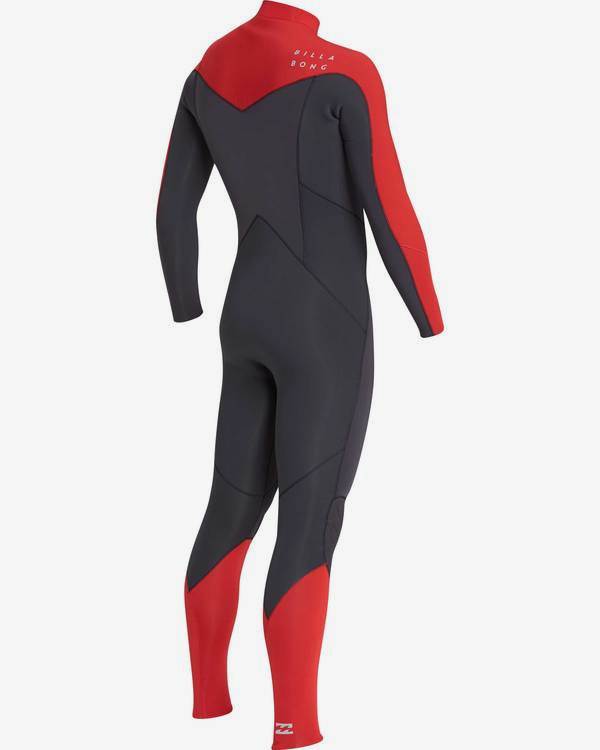 3 5/4 Furnace Absolute Chest Zip Gbs Fullsuit Wetsuit Red L45M09BIF8 Billabong