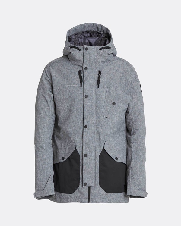 3 Adversary 10K Primaloft Snow Jacket Gris L6JM05BIF8 Billabong