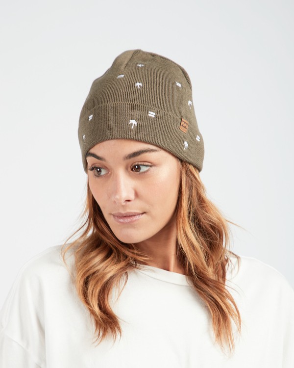 2 Palmtree Soft Knit Beanie  L9BN14BIF8 Billabong