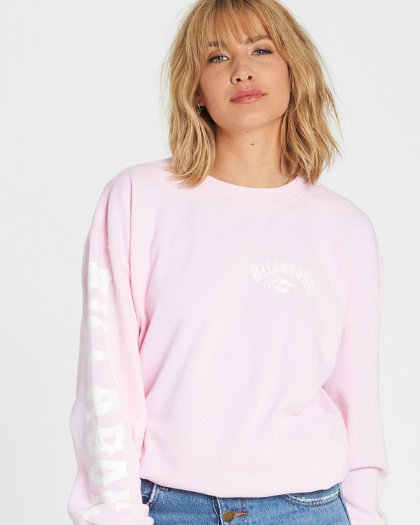 White Wash Crew Fleece Billabong