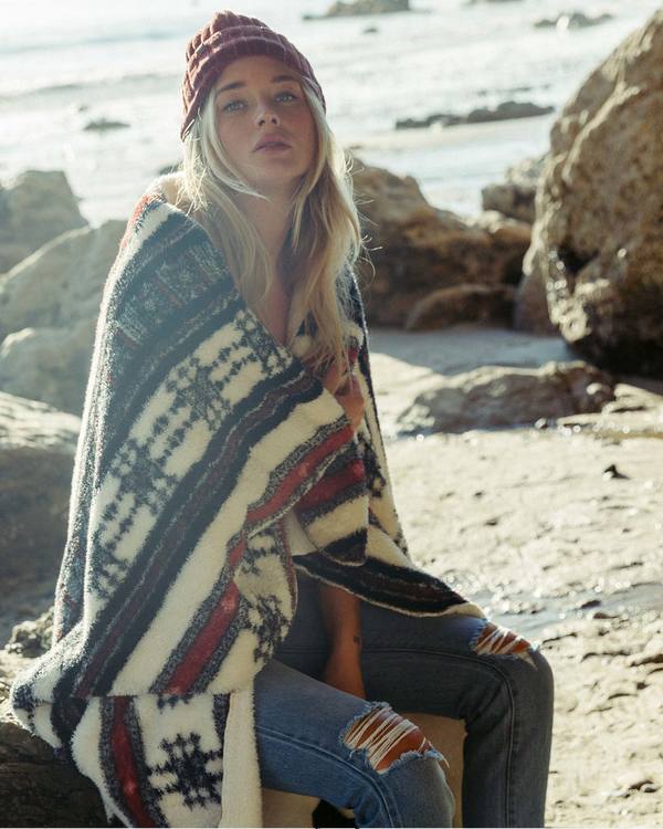 0 Warmin Up Sherpa Blanket  M9ES01BIW8 Billabong