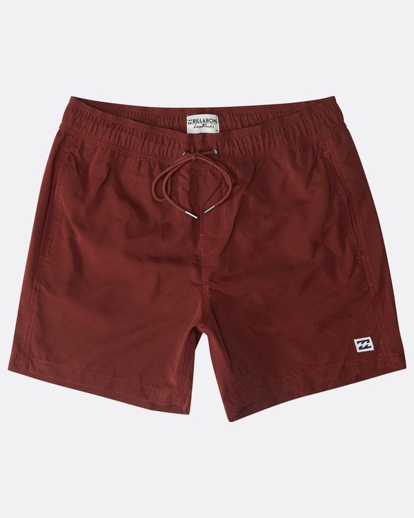 3 All Day Laybacks 16" Boardshorts Rot N1LB01BIP9 Billabong
