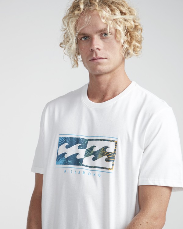 0 Inversed T-Shirt White N1SS08BIP9 Billabong