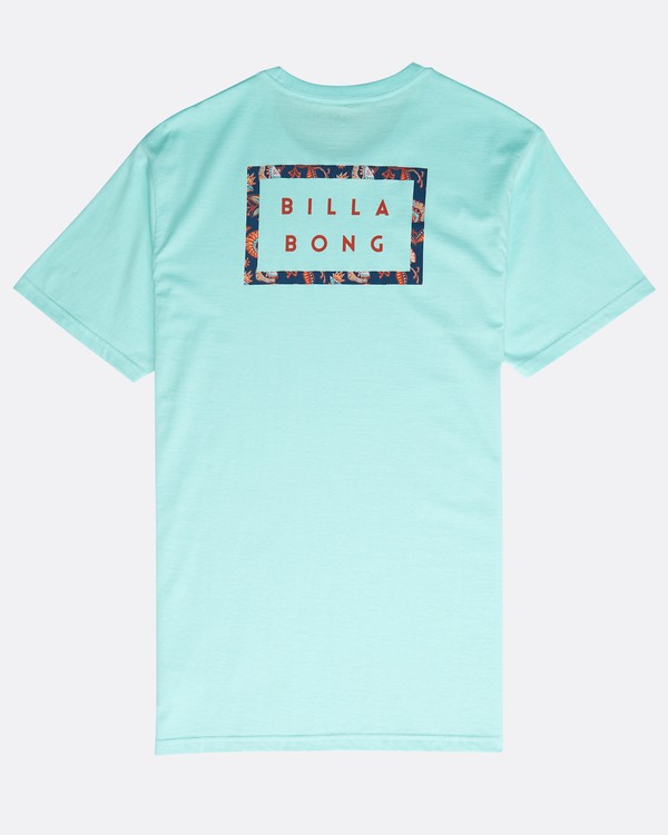 1 Die Cut Theme T-Shirt Grün N1SS23BIP9 Billabong