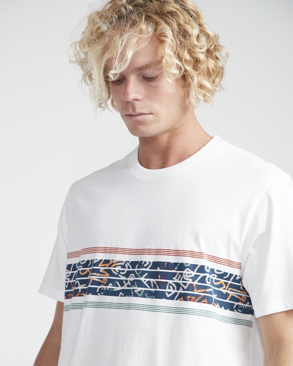 0 Team Stripes T-Shirt  N1SS24BIP9 Billabong