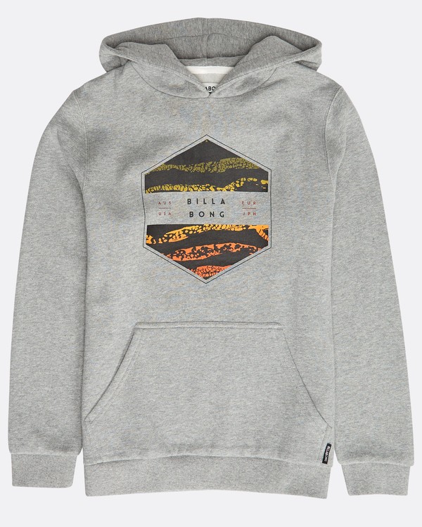 0 Boys' Access Hoodie Gris N2HO03BIP9 Billabong