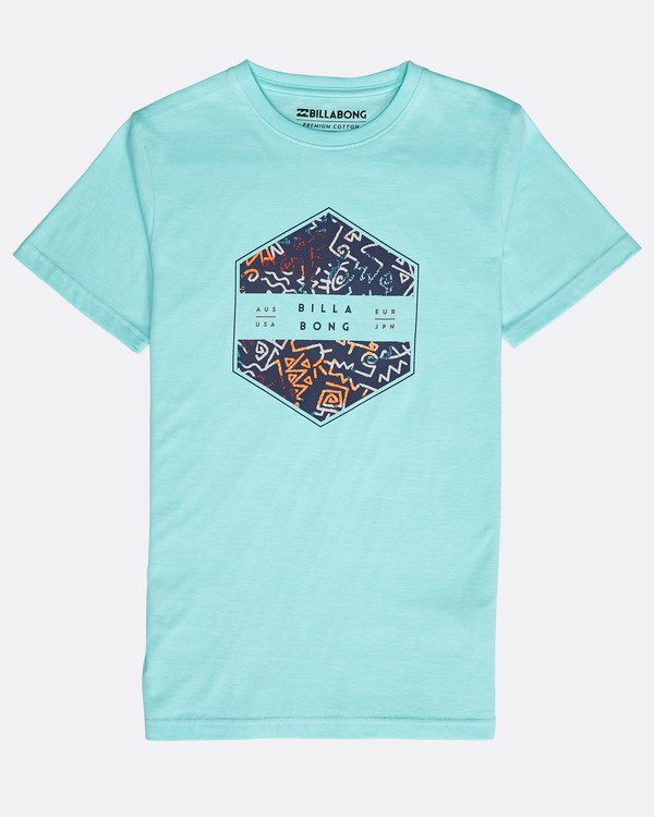 0 Boys' Access T-Shirt Grün N2SS11BIP9 Billabong