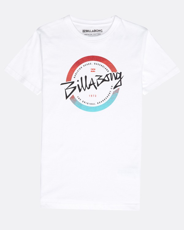 0 Boys' Eighty T-Shirt Blanco N2SS13BIP9 Billabong