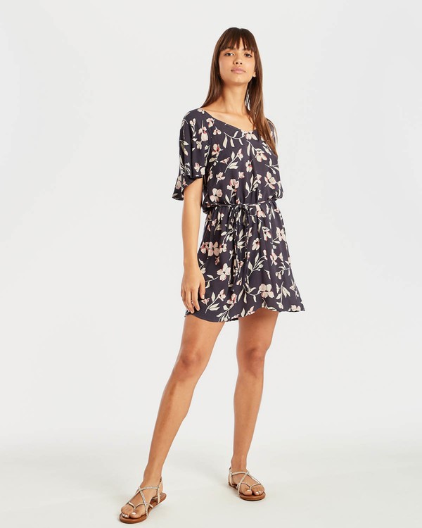 2 Fine Flutter Dress Azul N3DR17BIP9 Billabong