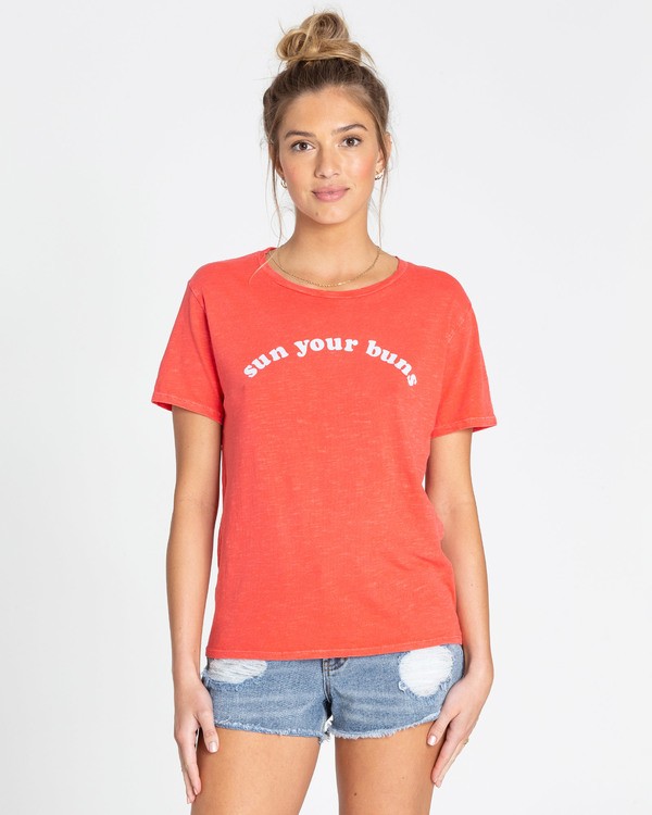 0 Sun Your Buns T-Shirts  N3SS22BIP9 Billabong