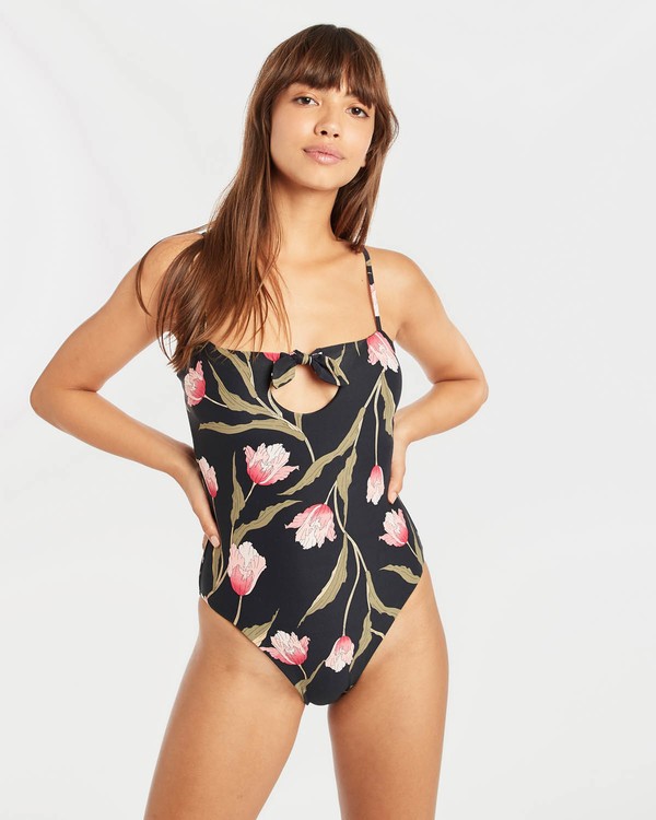 0 Mellow Luv One Piece Swimsuit Negro N3SW03BIP9 Billabong