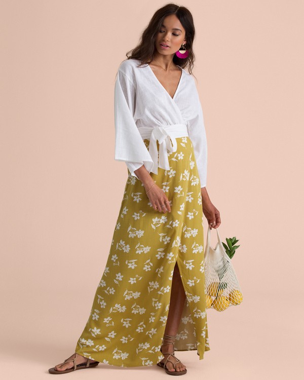 2 Got It Right Wrap Blouse Top  N3TP19BIP9 Billabong