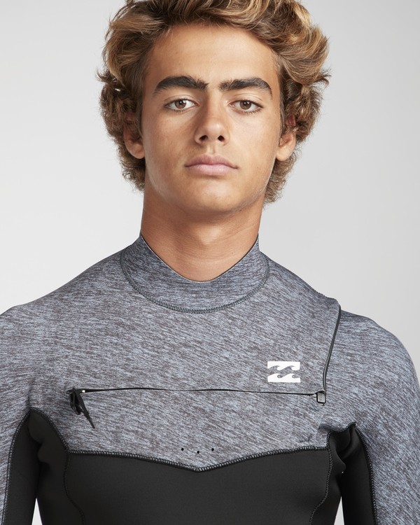 4 2/2 Absolute Gbs Chestzip Grau N42M20BIP9 Billabong