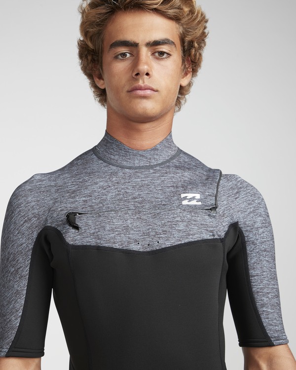 4 2/2 Absolute Flatlock Chestzip Grau N42M23BIP9 Billabong