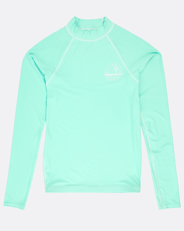 0 Girls' Logo Long Sleeve Rashguard  N4KY02BIP9 Billabong
