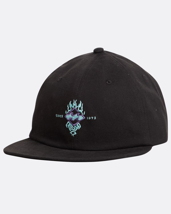 0 Arch Fire Snapback Hat Negro N5CM05BIP9 Billabong