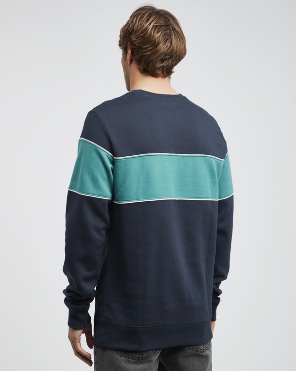 2 Edge - Crew Jumper for Men Azul Q1CR01BIF9 Billabong