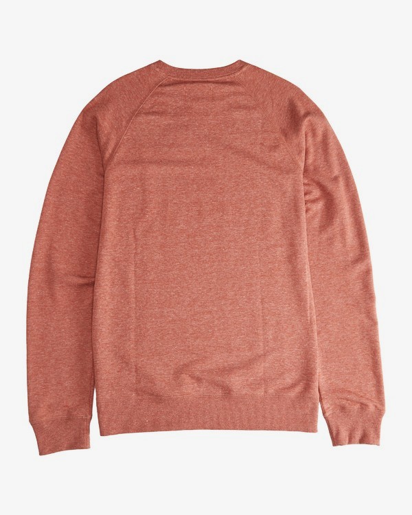 3 Trd Mark - Crew Pullover für Männer Rot Q1CR02BIF9 Billabong