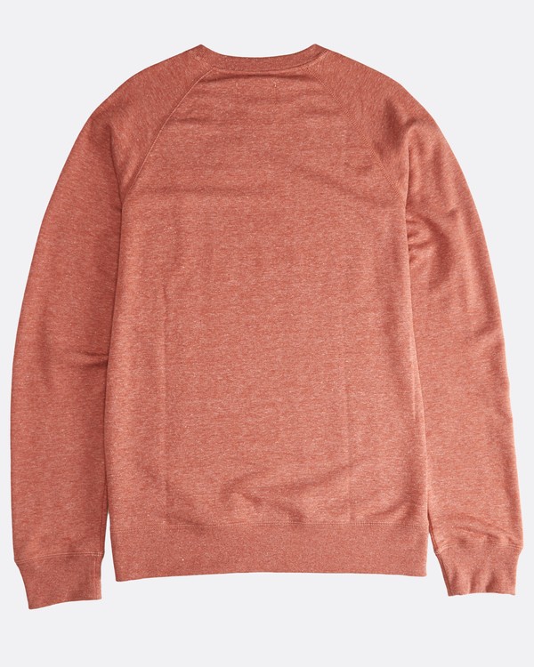 5 Trd Mark - Crew Pullover f&uuml;r M&auml;nner Rot Q1CR02BIF9 Billabong