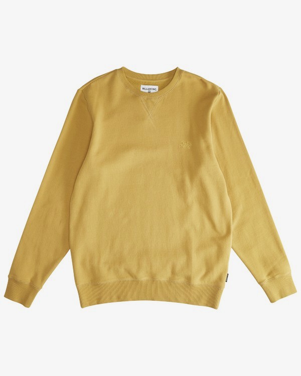 1 Cruiser - Jersey de Cuello Redondo para Hombre Amarillo Q1CR04BIF9 Billabong