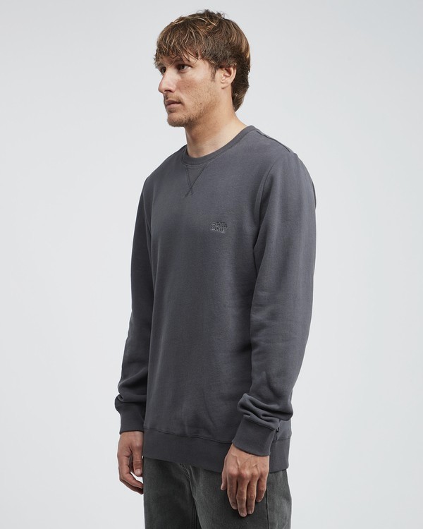 1 Cruiser - Crew Jumper for Men Preto Q1CR04BIF9 Billabong