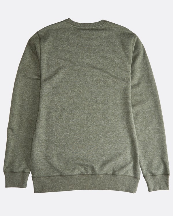 4 All Day - Crew Pullover f&uuml;r M&auml;nner Gr&uuml;n Q1FL01BIF9 Billabong