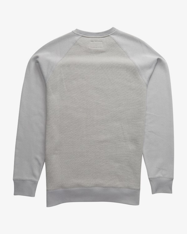 2 Balance - Crew Jumper for Men Grey Q1FL02BIF9 Billabong