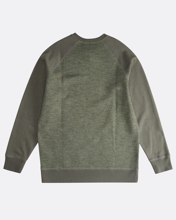 7 Balance - Jersey de Cuello Redondo para Hombre Verde Q1FL02BIF9 Billabong