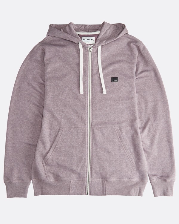 6 All Day - Sudadera con Capucha y Cremallera para Hombre Violeta Q1FL14BIF9 Billabong